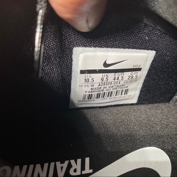 🆕 Nike Free Metcon 2 'Black' - Size: Mens 10/10.5 - Picture 5 of 11